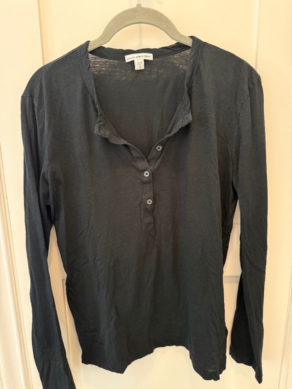 James Perse Henley long sleeve